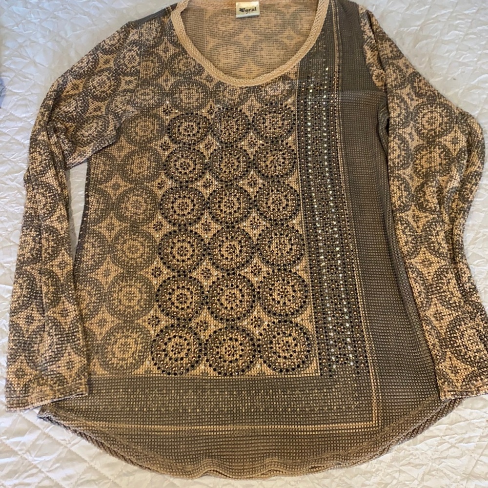 Vocal sequin shirt